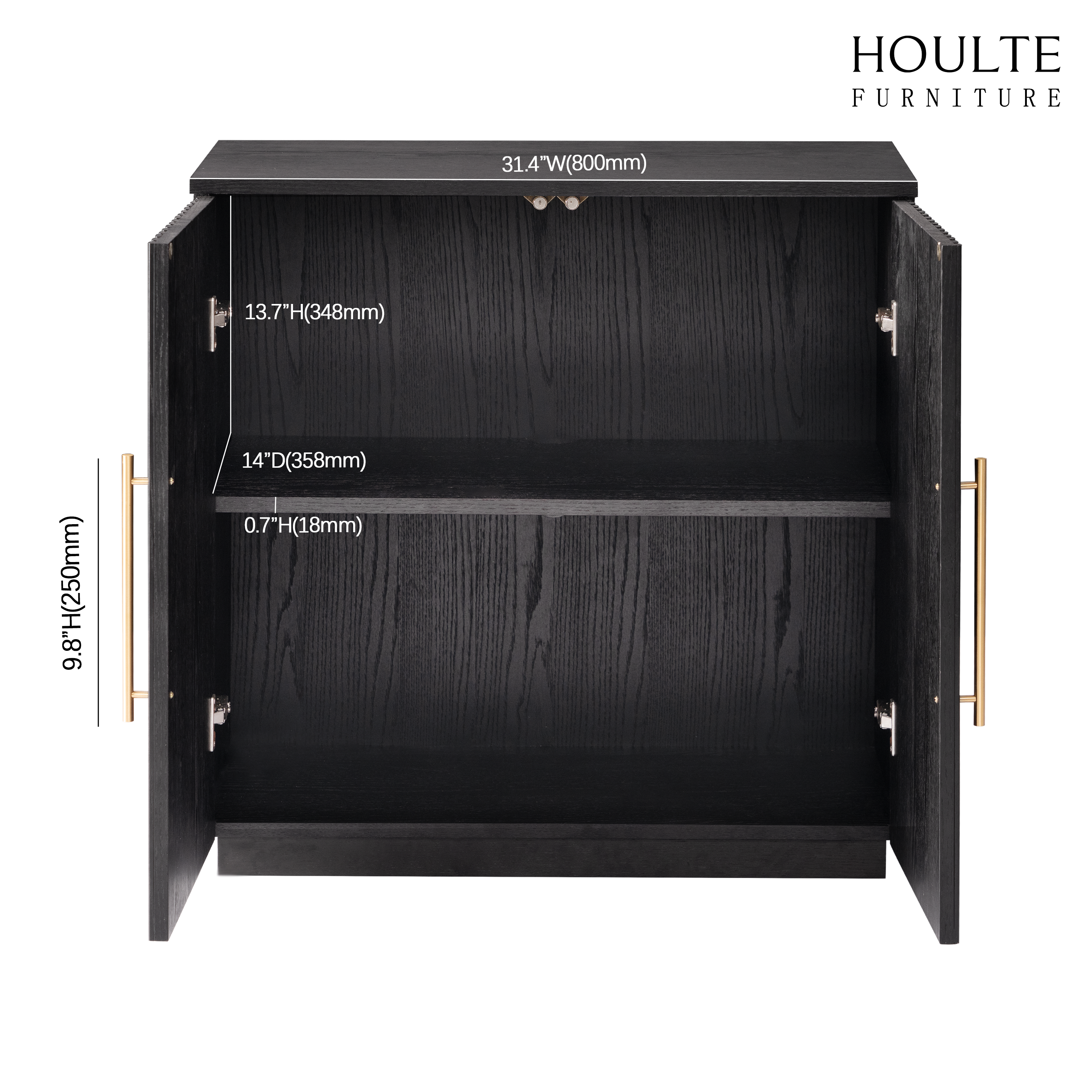 Holt 31.5″ Oak Cabinet