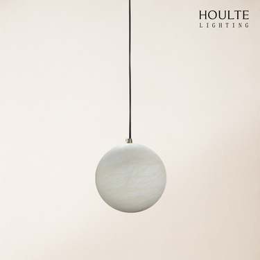Nami Alabaster Global Ball Pendant Light 7"D