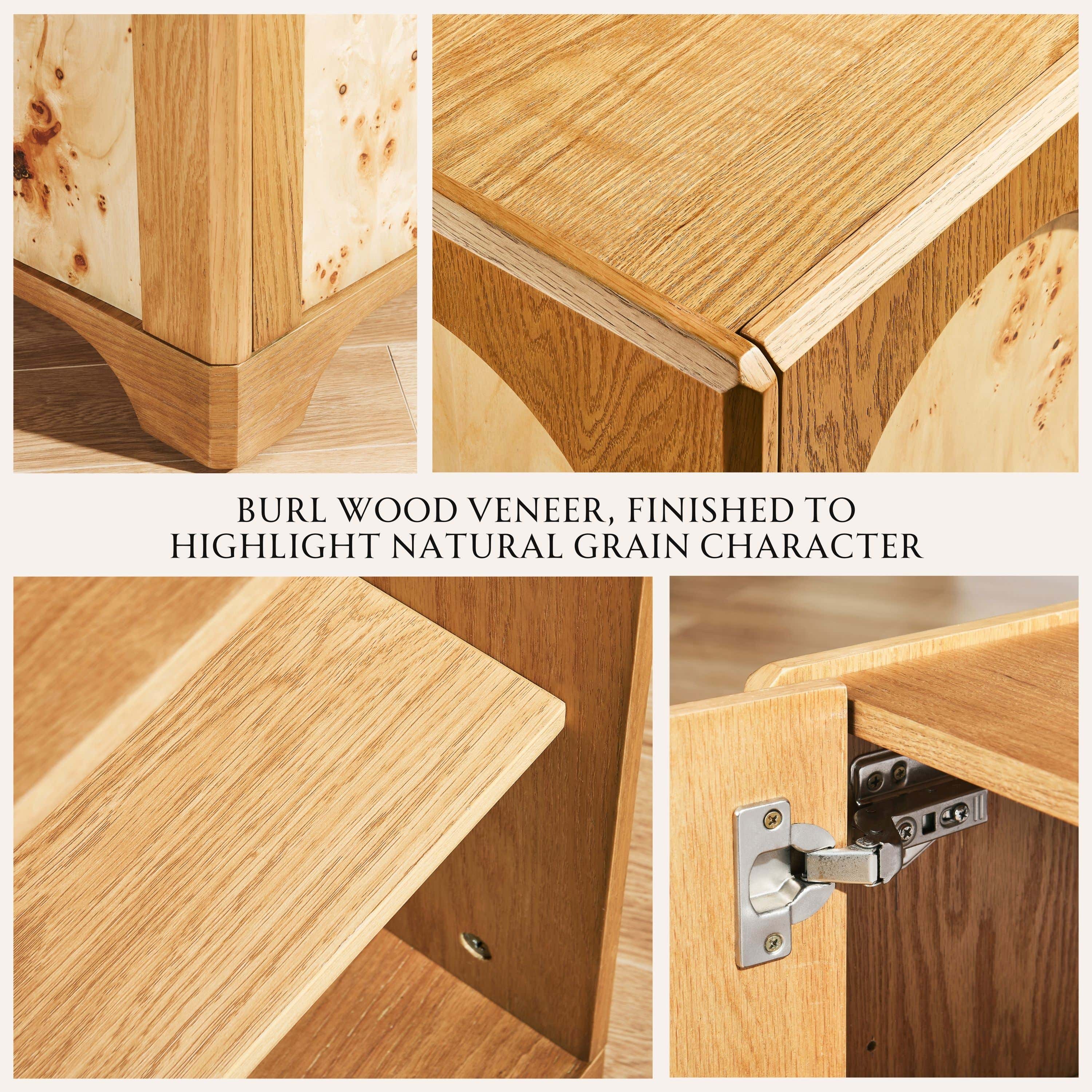 Aurora Oak Side Table