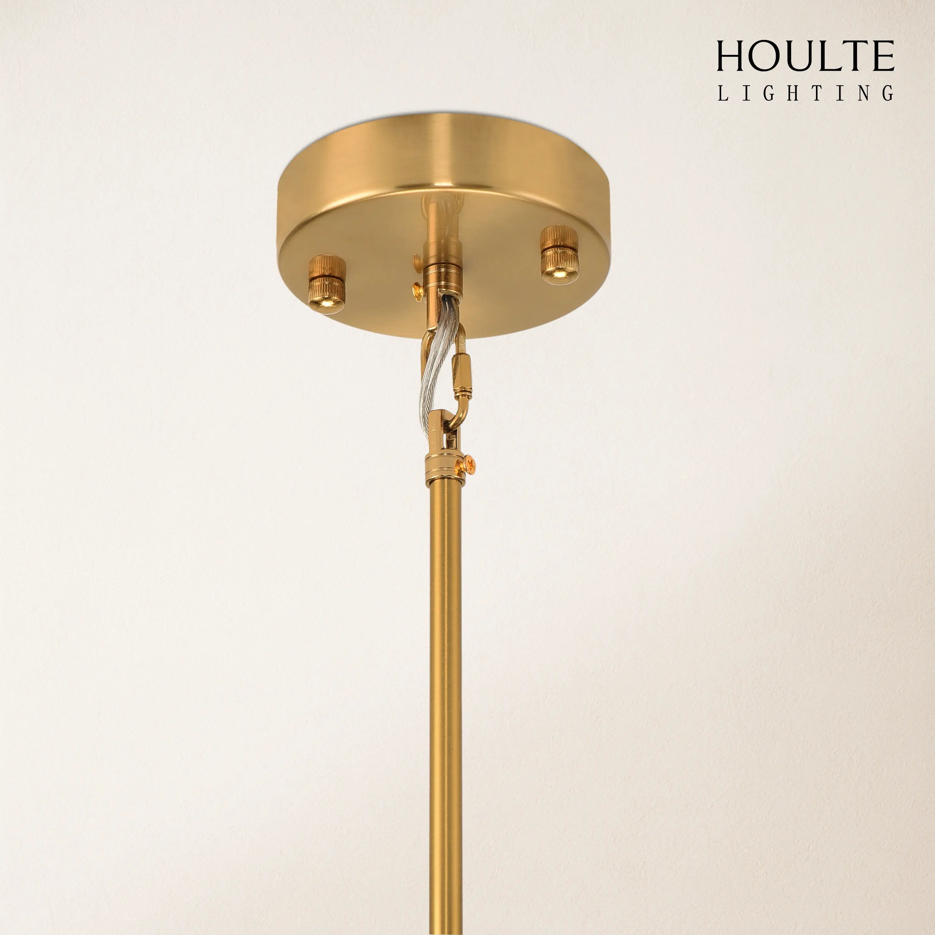 Nivislight Alabaster 2-Tier Round Chandelier 33cm