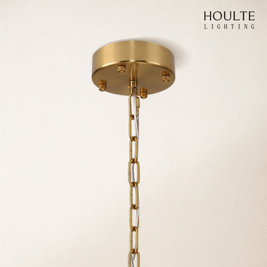 Nivislight Alabaster 2-Tier Round Chandelier 61cm