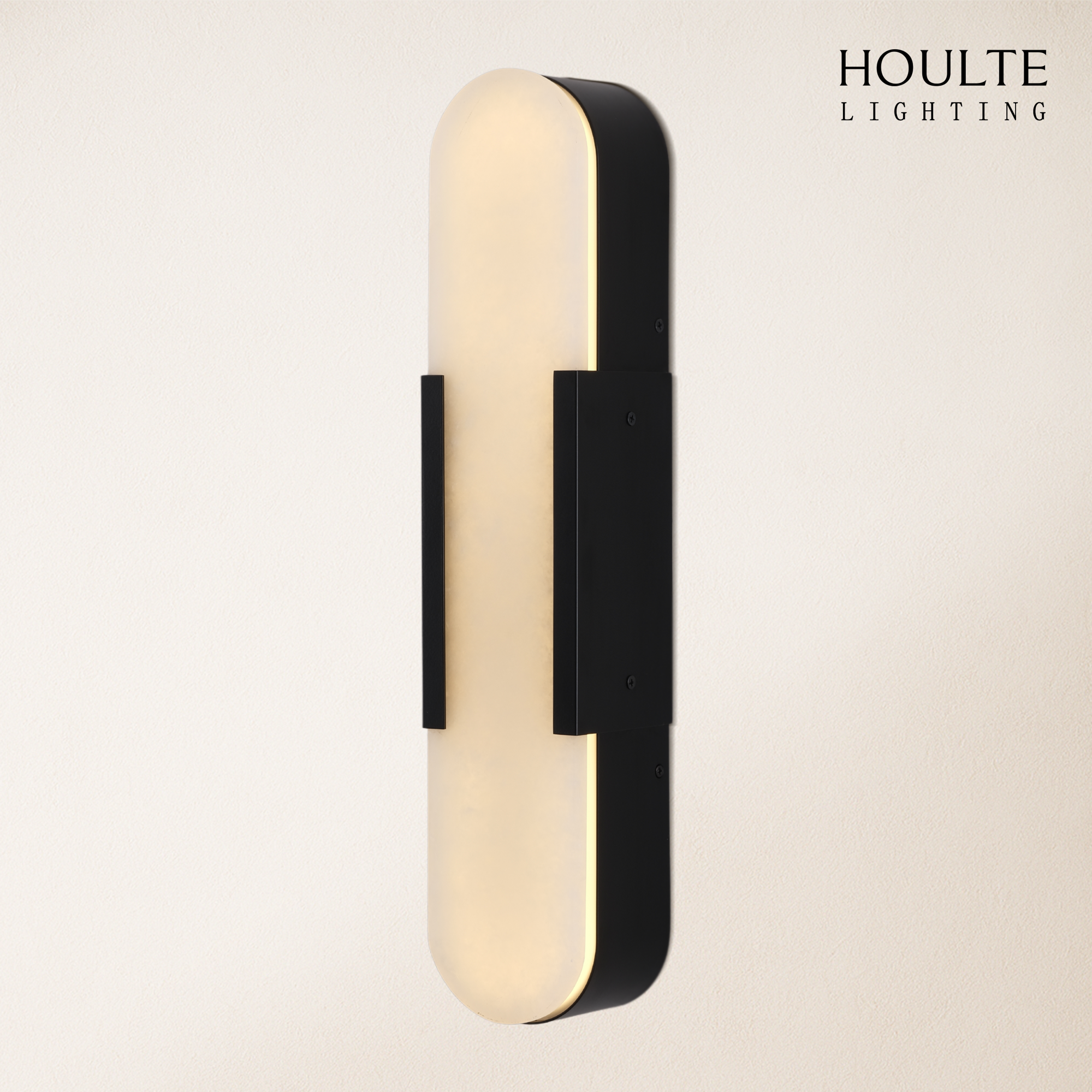 OpalEdge Alabaster Wall Sconce 20"H