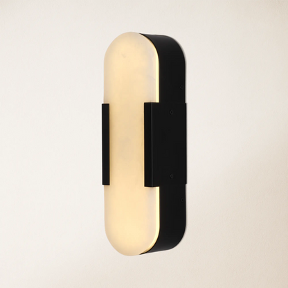 OpalEdge Alabaster Wall Sconce 35cm H