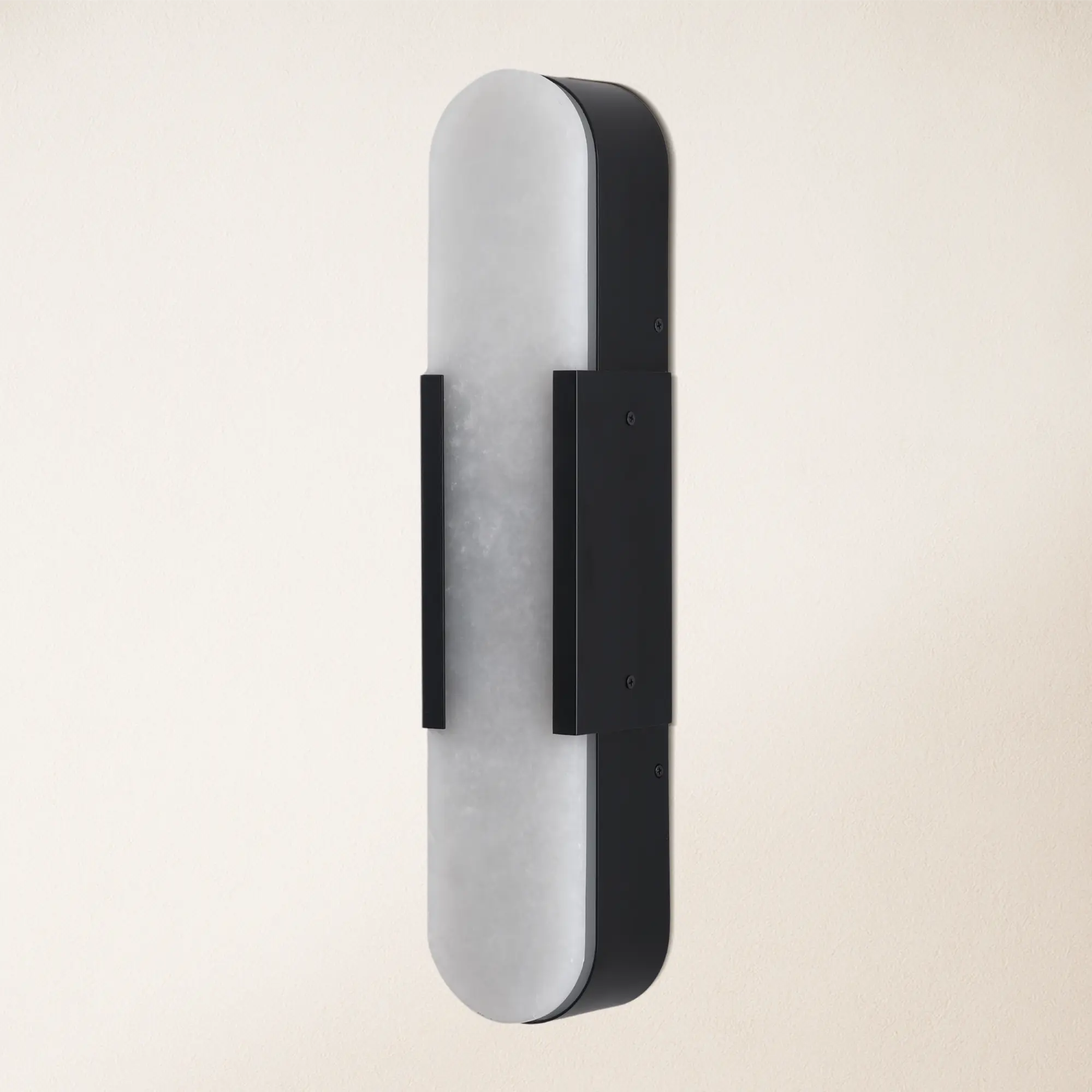 OpalEdge Alabaster Wall Sconce 51cm H