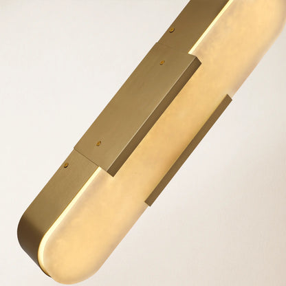 OpalEdge Alabaster Wall Sconce 51cm H
