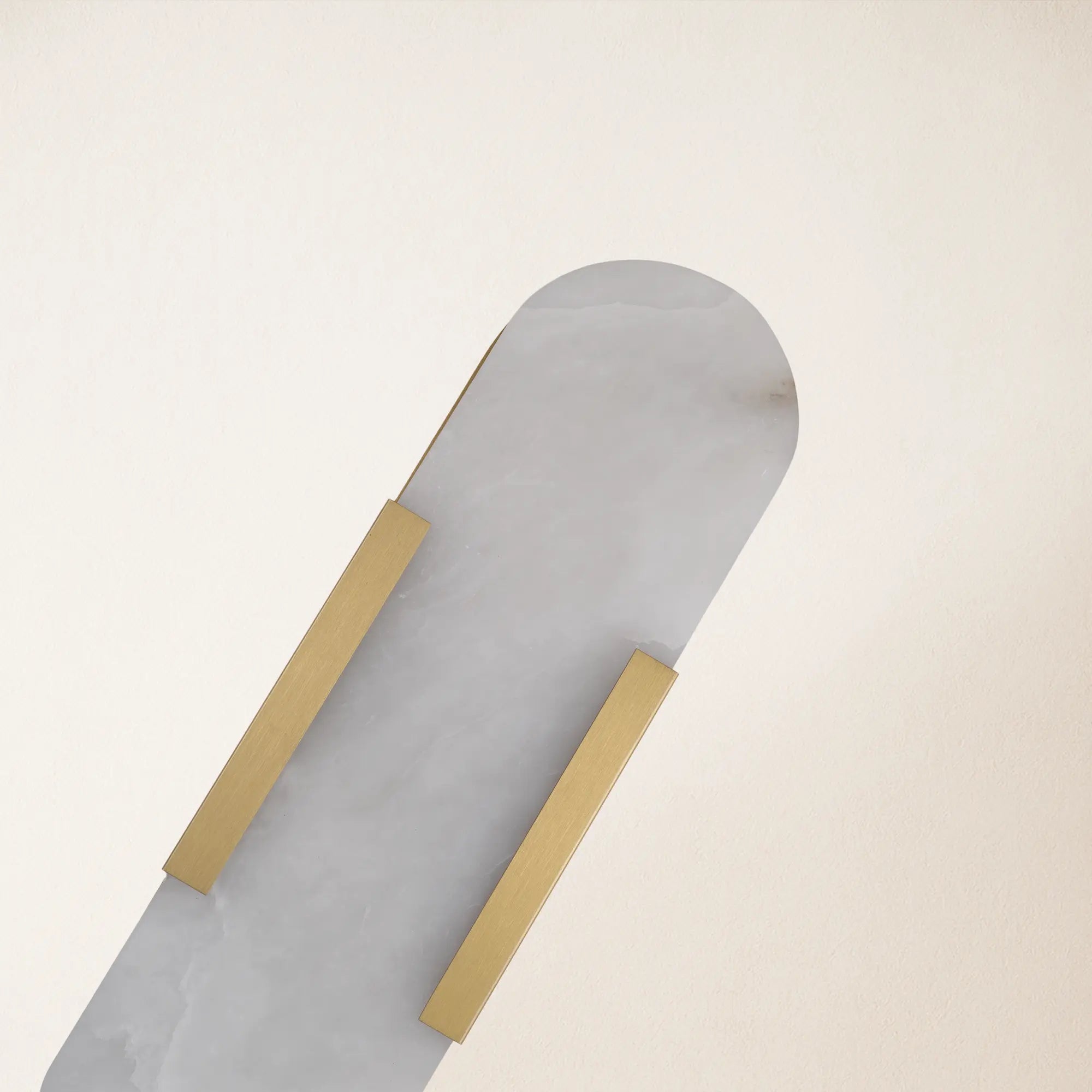 OpalEdge Alabaster Wall Sconce 51cm H