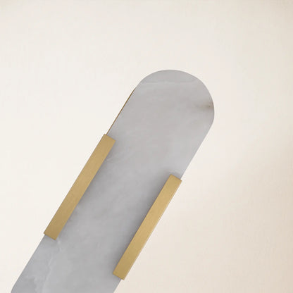 OpalEdge Alabaster Wall Sconce 51cm H