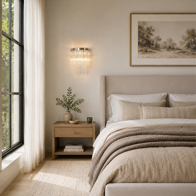 Prismari Tiered Glass Wall Sconce