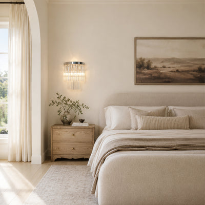 Prismari Tiered Glass Wall Sconce