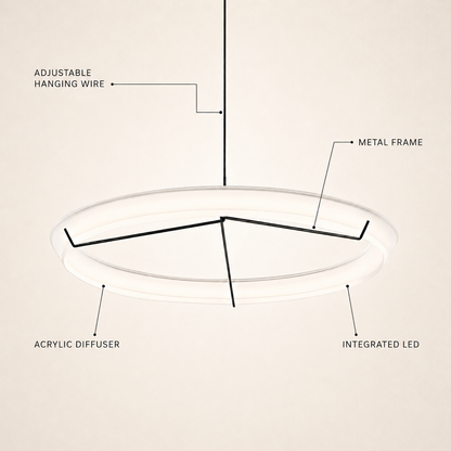 Vellure Acrylic Pendant