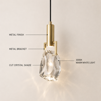 Cryselia Crystal Pendant 6 Styles