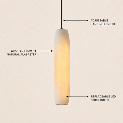 Seravelle Alabaster Pendant