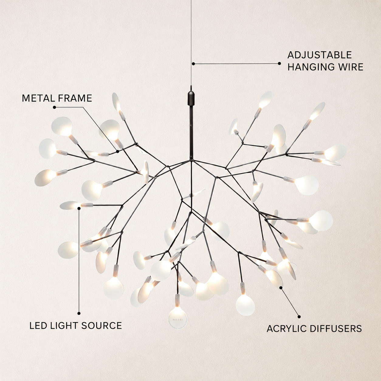 Firefly Branch Chandelier