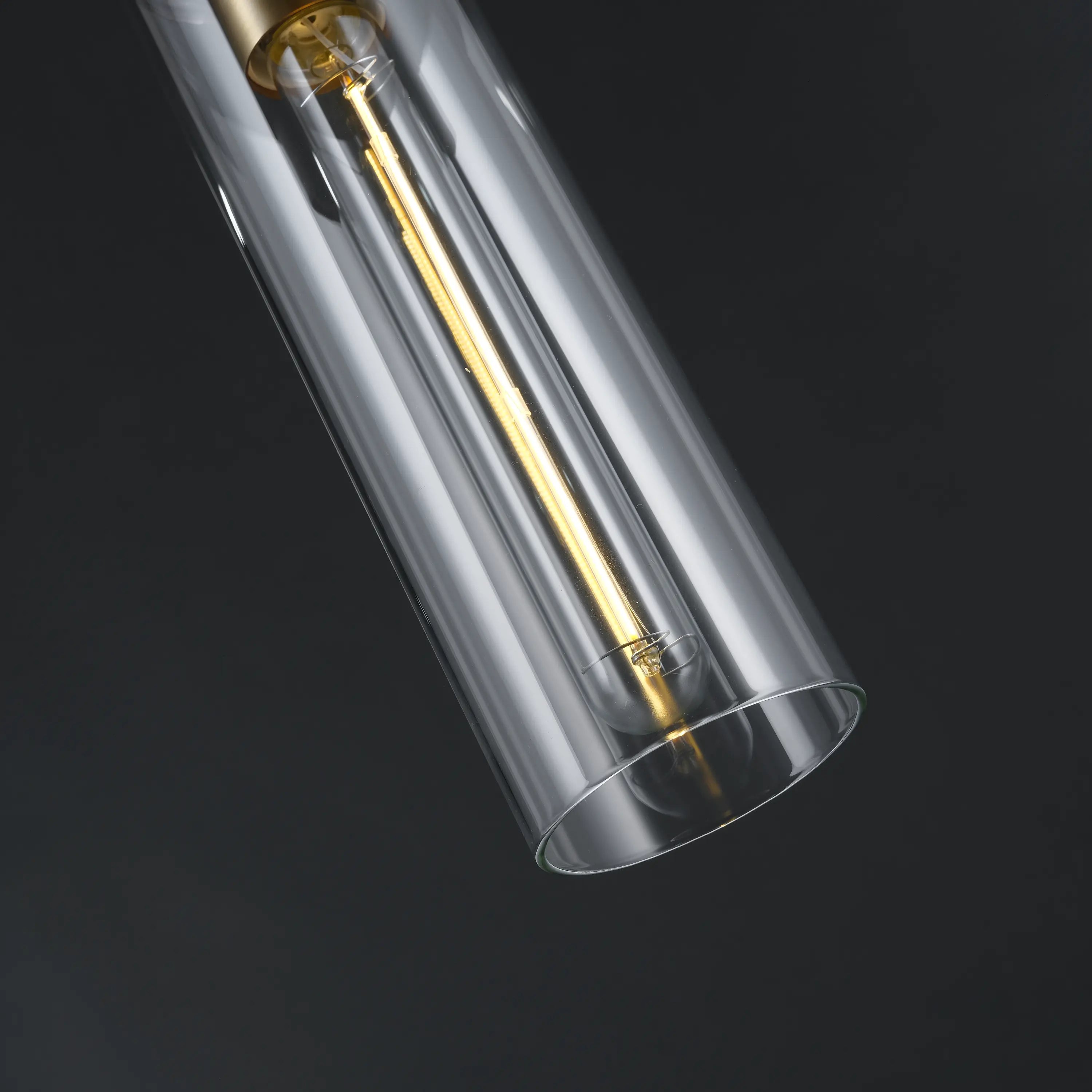 Cylora Glass Tube Pendant 8.9cmH