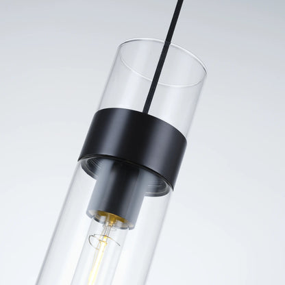 Cylora Glass Tube Pendant 8.9cmH