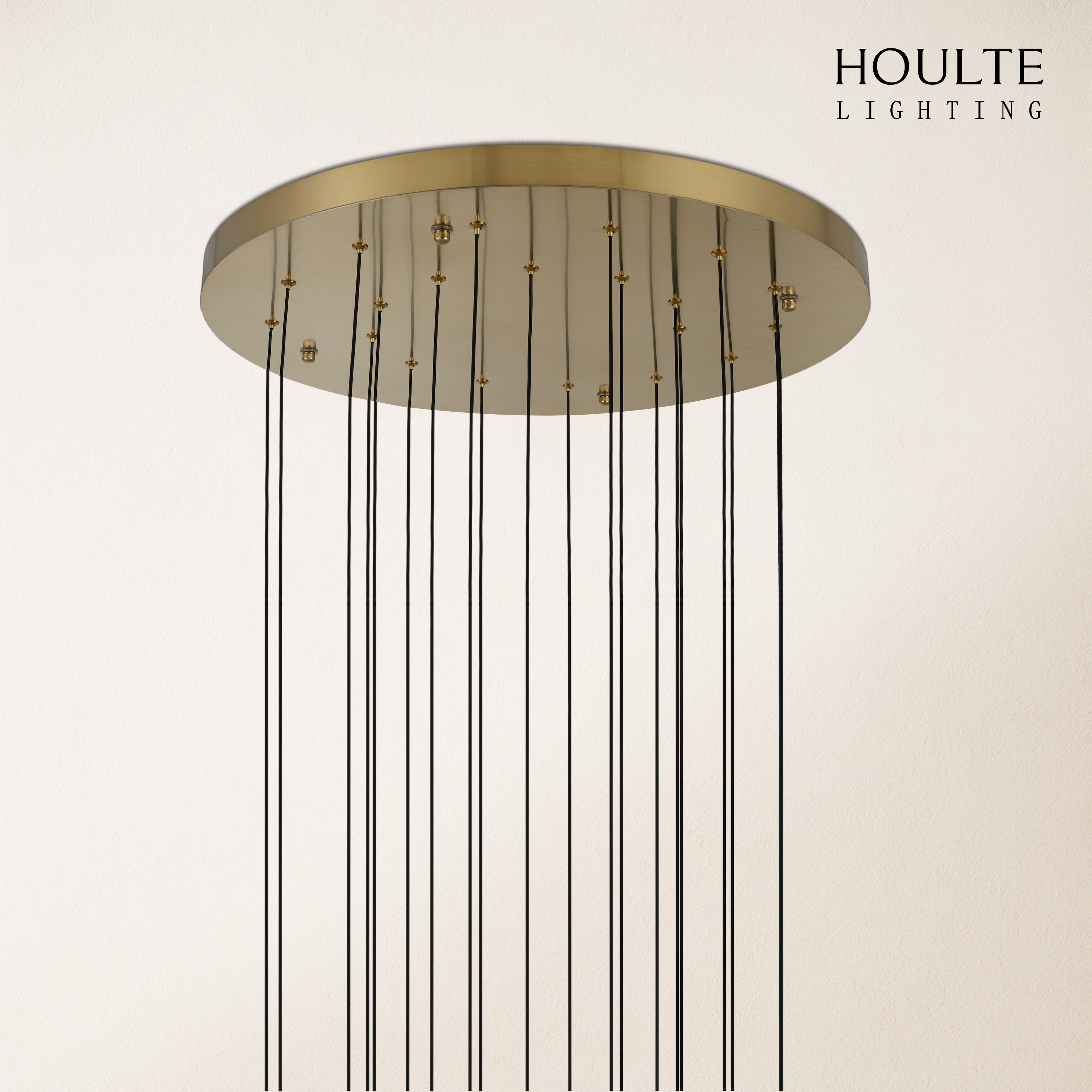 Pearl Ball Ceiling Round Chandelier 26"D