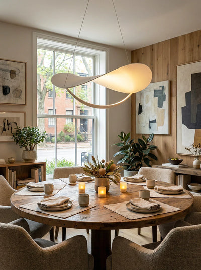 Luvra Floating Arc Pendant Light