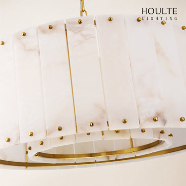 Nivislight Alabaster Round Chandelier 60.9cm