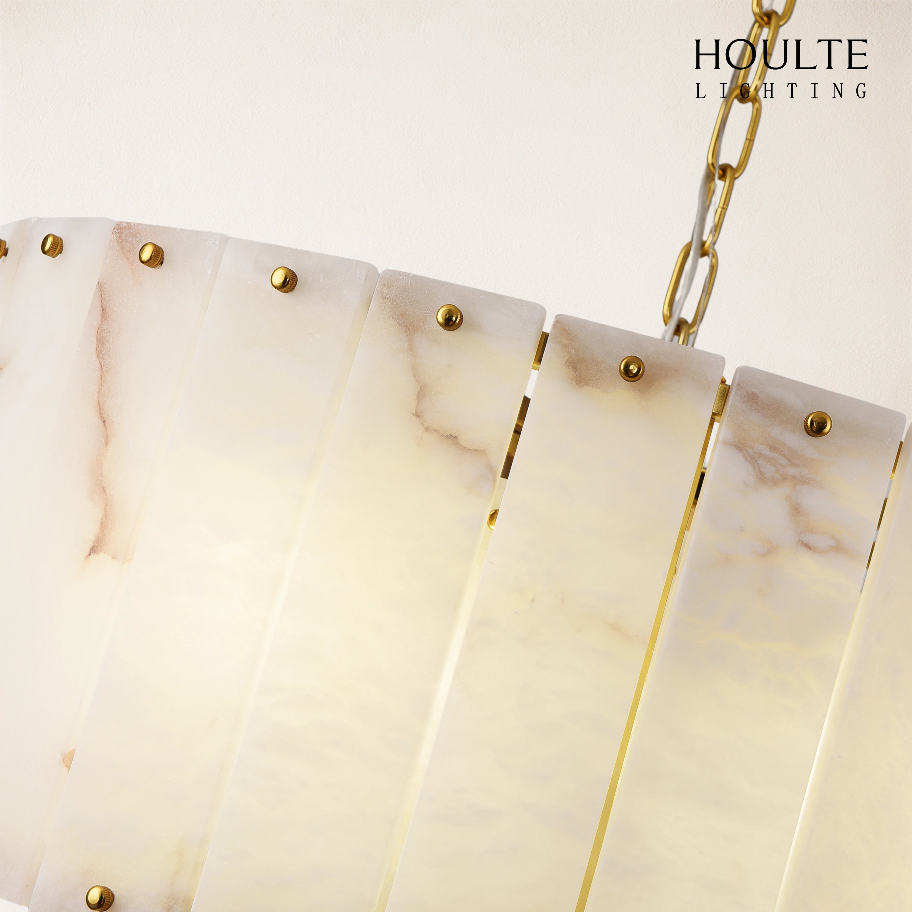 Nivislight Alabaster Round Chandelier 60.9cm