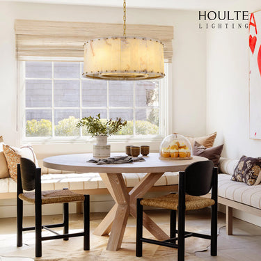 Nivislight Alabaster Round Chandelier 60.9cm