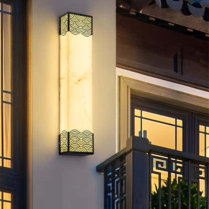 Omniguard Resin Rectangular Outdoor Wall Light