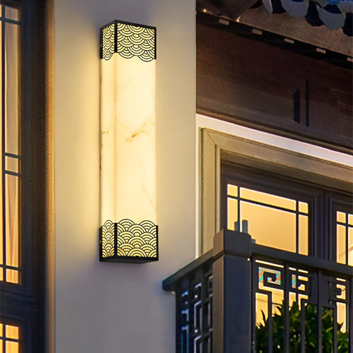 Omniguard Resin Rectangular Outdoor Wall Light