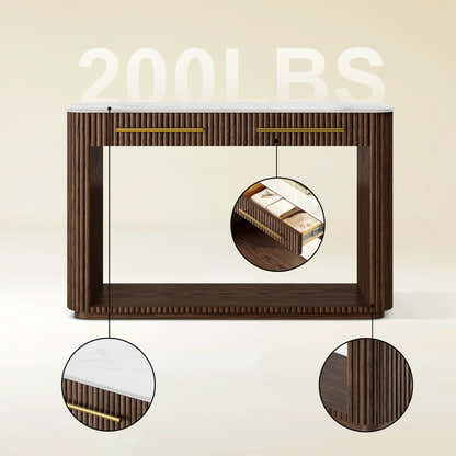 Riley Sintered Stone Console Table 47"W