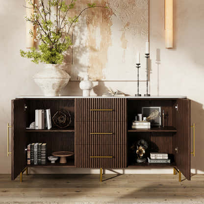 Riley Oak Sideboard 67"W