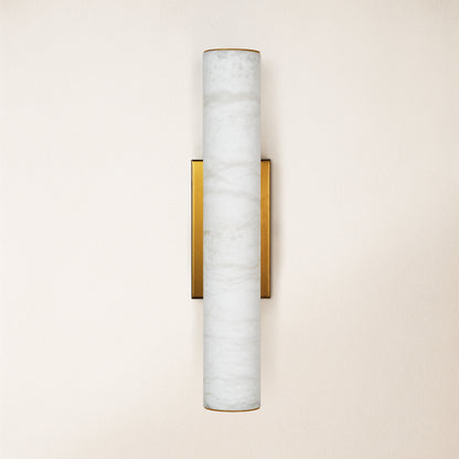Sylvia Palladian Alabaster Wall Sconce 50cm H