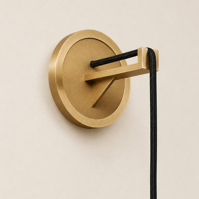 Virelle Smoke Crystal Wall Sconce