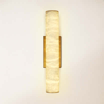 Sylvia Palladian Alabaster Wall Sconce 50cm H