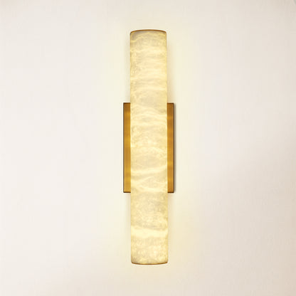 Sylvia Palladian Alabaster Wall Sconce 50cm H