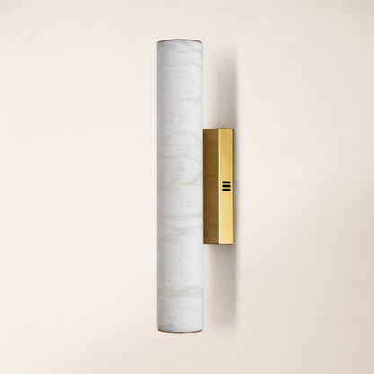 Sylvia Palladian Alabaster Wall Sconce 50cm H