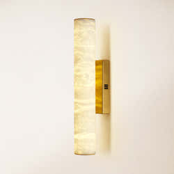 Sylvia Palladian Alabaster Wall Sconce 50cm H