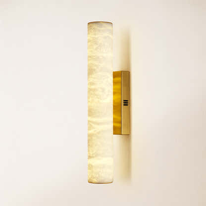 Sylvia Palladian Alabaster Wall Sconce 50cm H