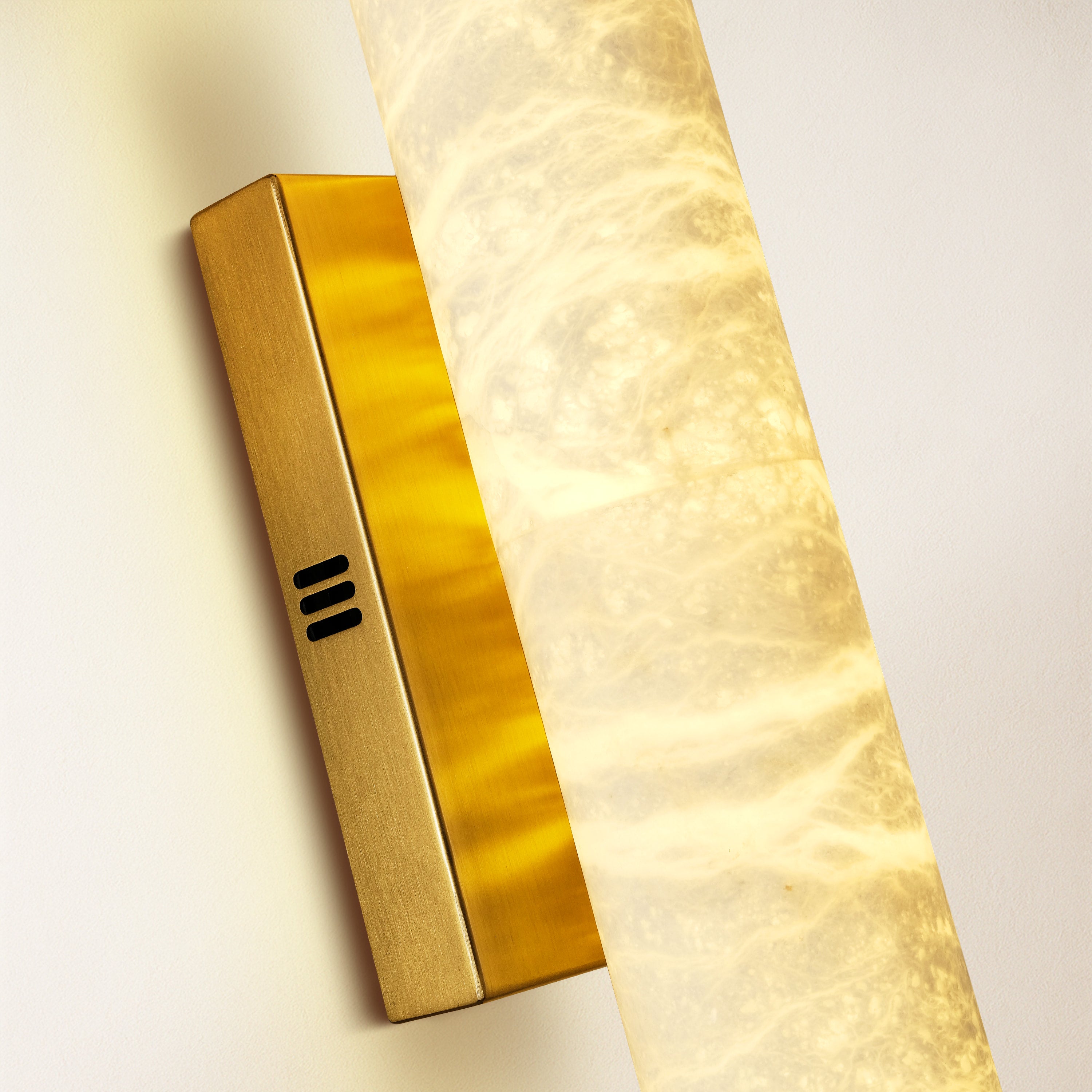 Sylvia Palladian Alabaster Wall Sconce 50cm H