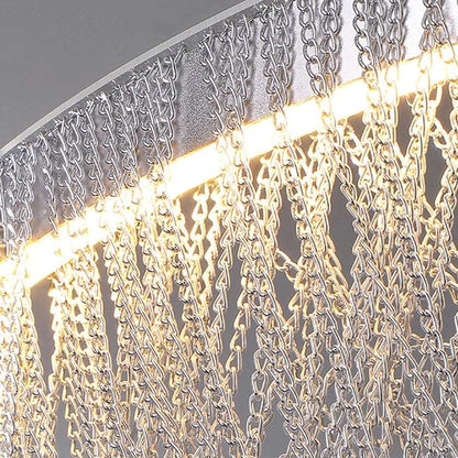 Teresa Cadena Tassel Modern Ring Chandelier