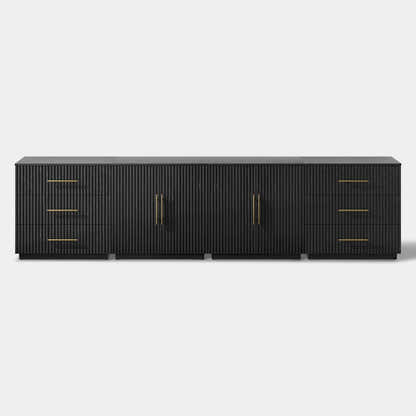 Holt Oak Modular Media Console (Set of 4)