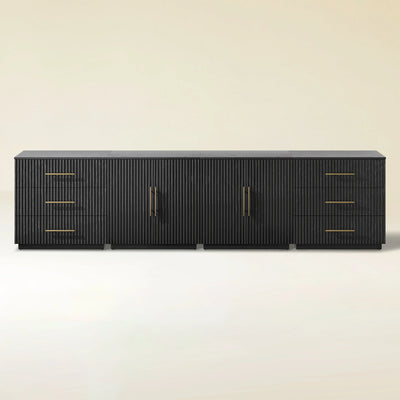 Holt Oak Modular Media Console (Set of 4)