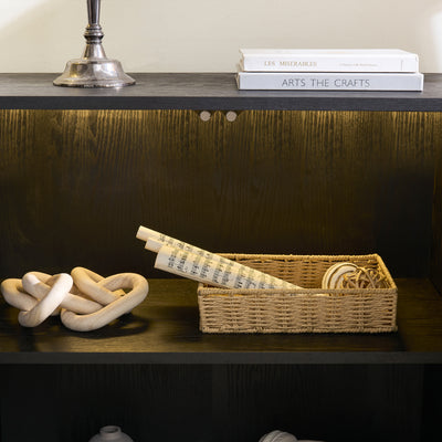 Holt 126″ Solid Oak Console(Set of 4)