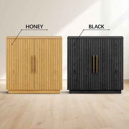 Holt 63″ Oak Media Console(Set of 2)