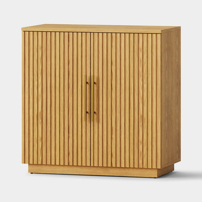 Holt 63″ Oak Media Console(Set of 2)