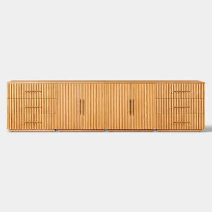 Holt Oak Modular Media Console (Set of 4)
