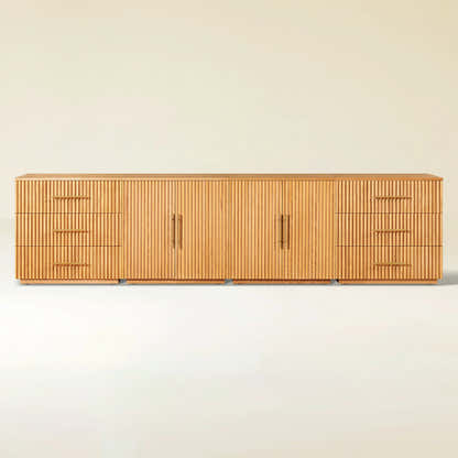 Holt Oak Modular Media Console (Set of 4)