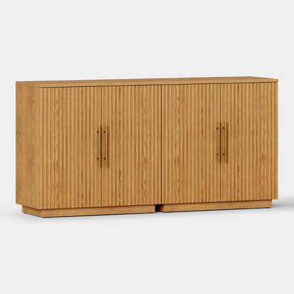 Holt 63″ Solid Oak Console(Set of 2)