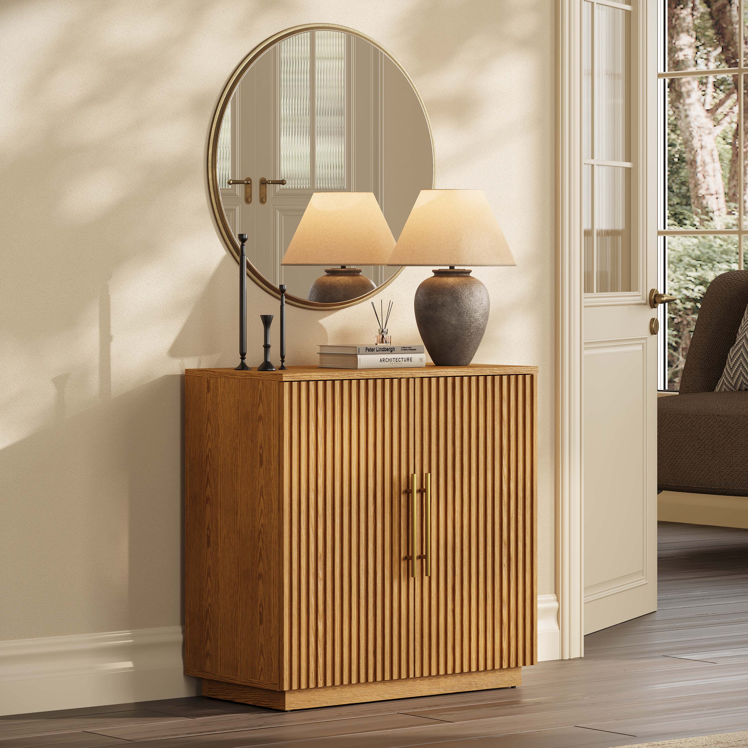 Holt 32″ Solid Oak Cabinet