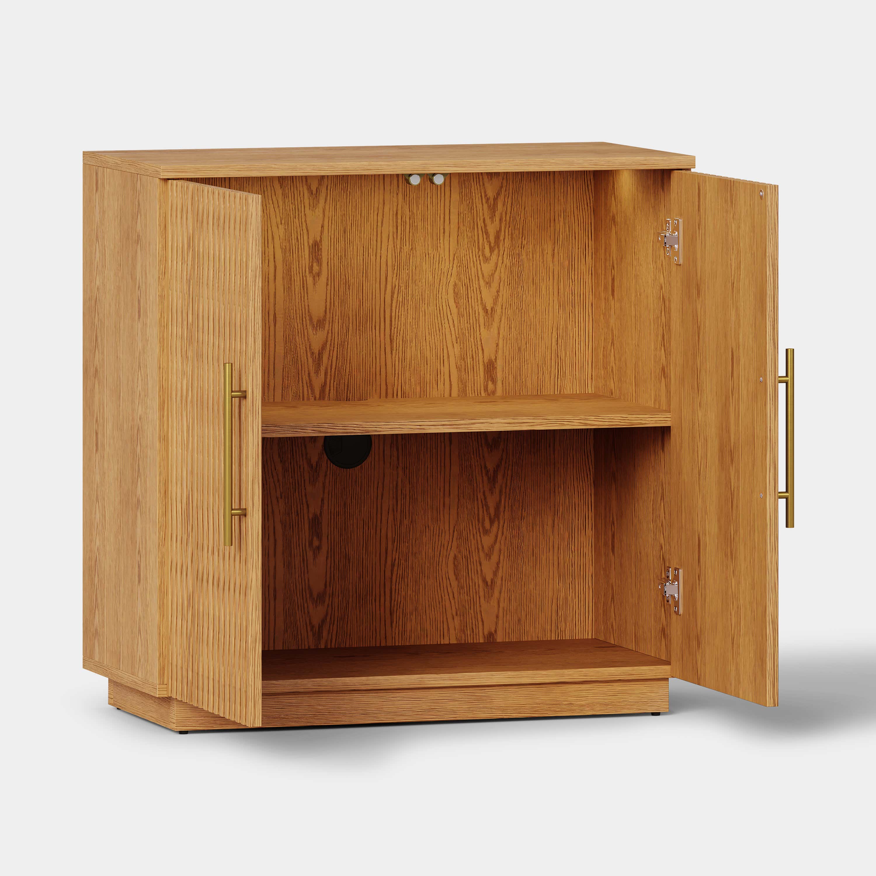 Holt 63″ Solid Oak Console(Set of 2)