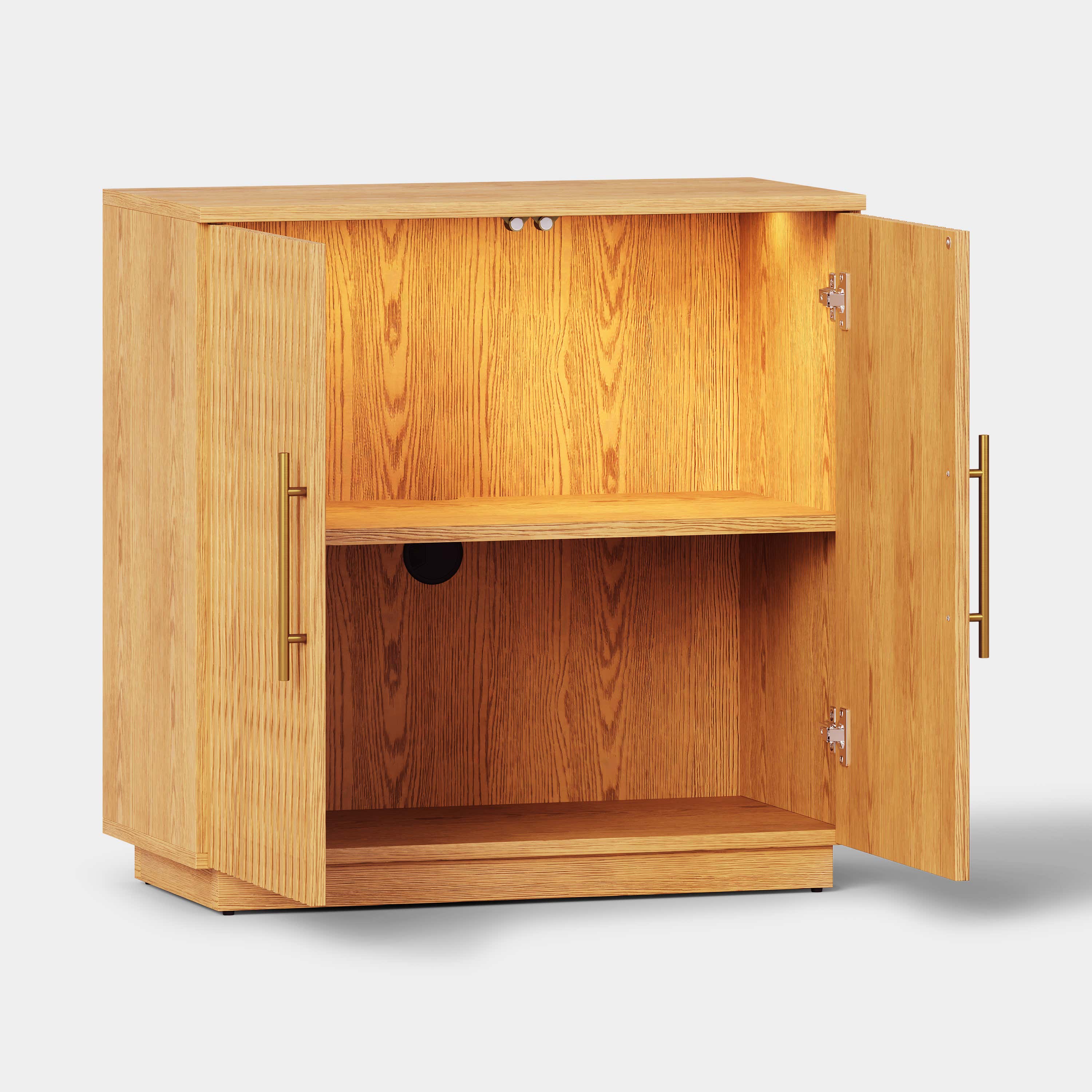 Holt 126″ Solid Oak Console(Set of 4)