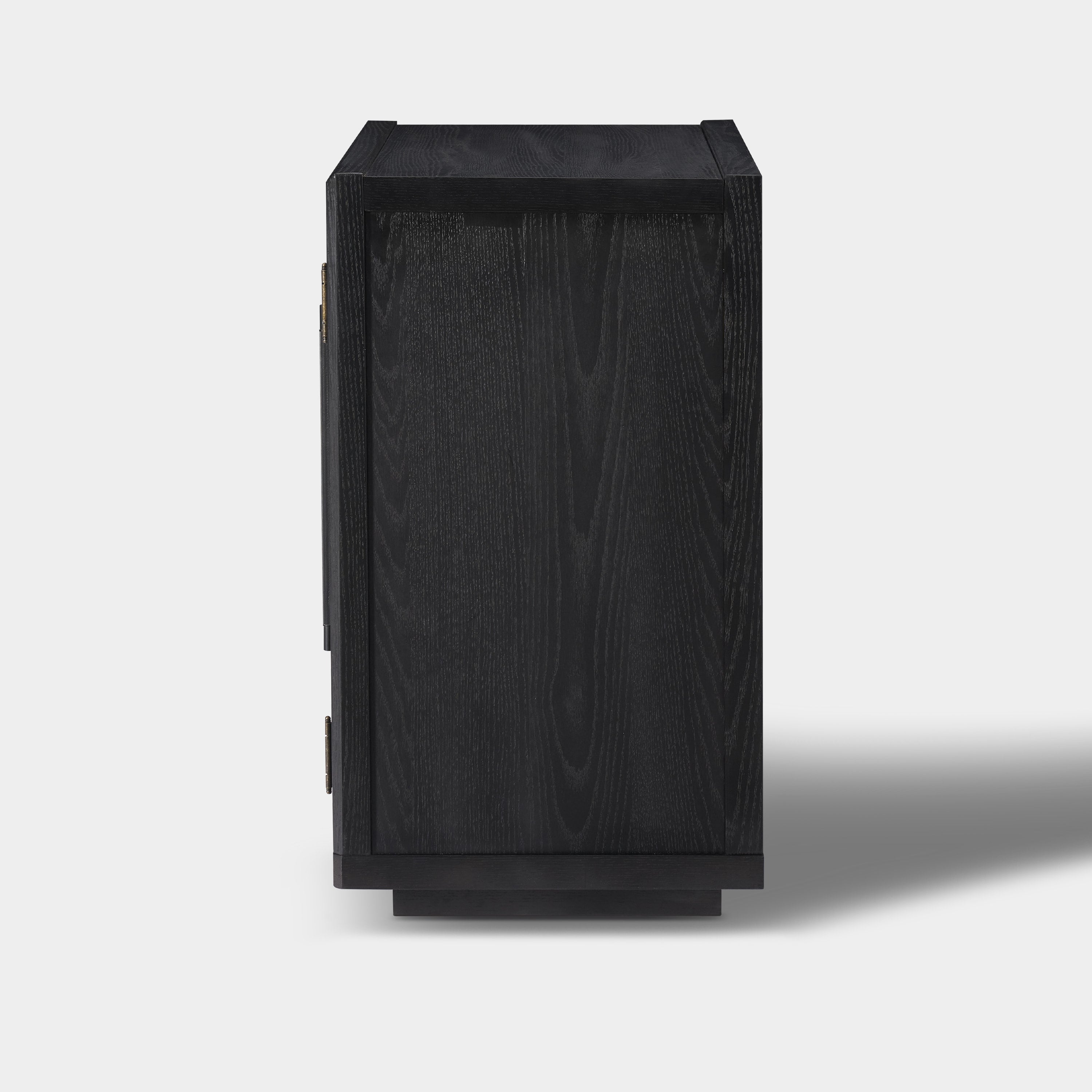 Alvar Arched 32″  Oak Storage Cabinet