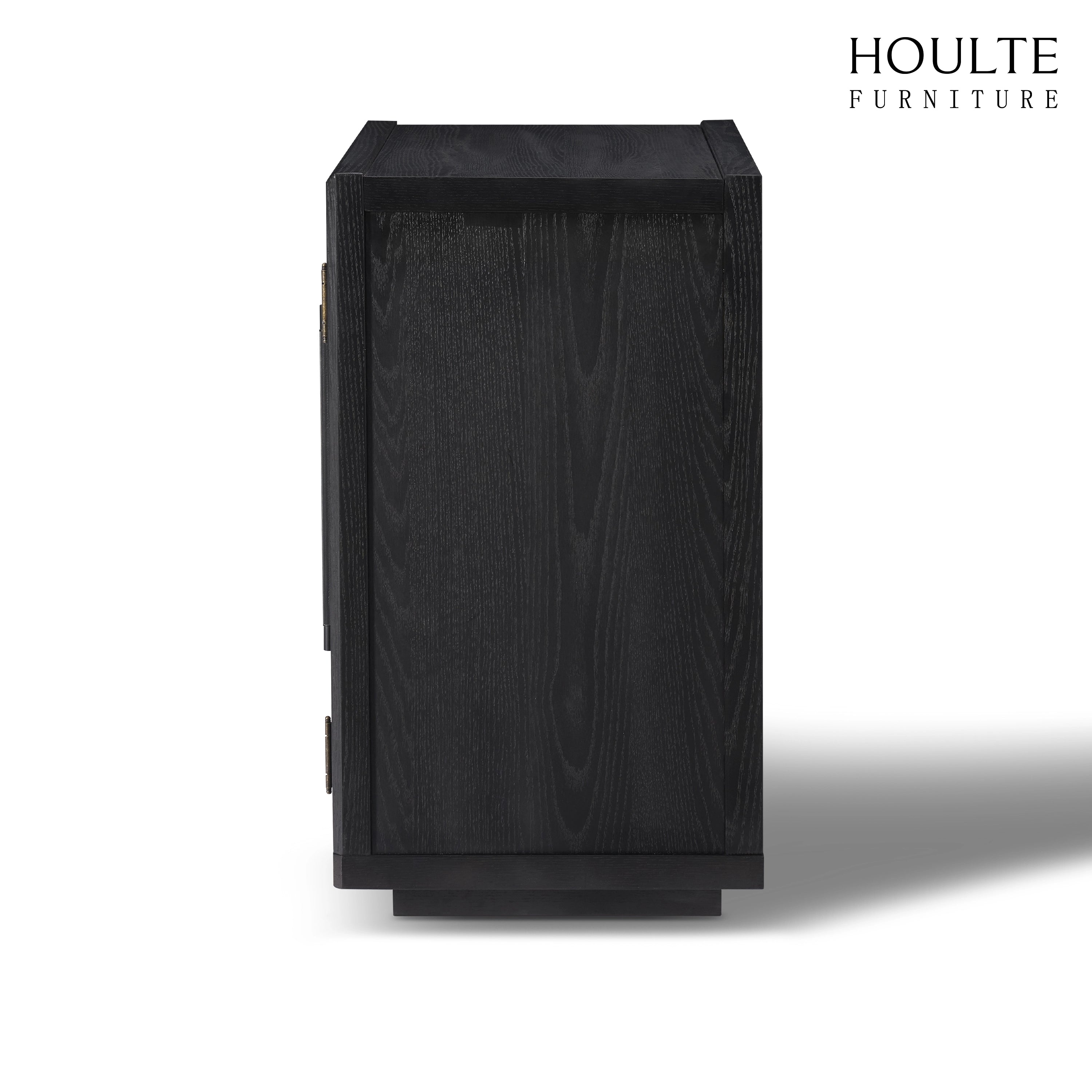 Alvar Arched 63″ Oak Media Console(Set of 2)